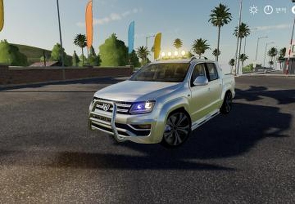 Volkswagen Amarokверсия 2.0 для Farming Simulator 2019 (v1.5.1.0)