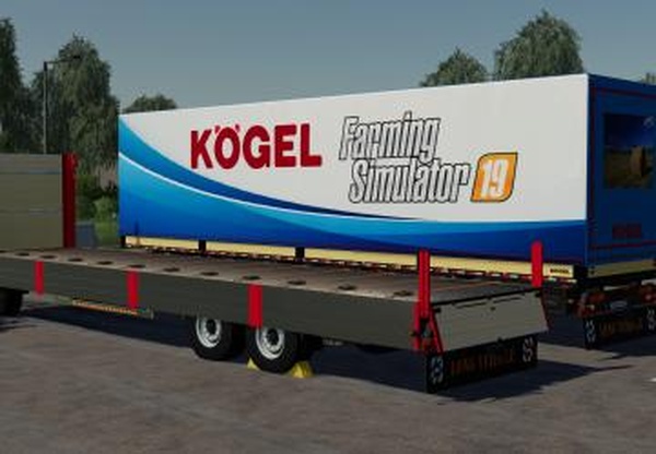 Kogel Autoloader Trailer 15mверсия 1.0 для Farming Simulator 2019 (v1.5.x)