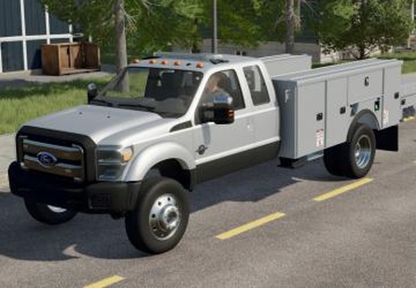 2011 Ford F350 Crane Bedверсия 1.0.0.0 для Farming Simulator 2022