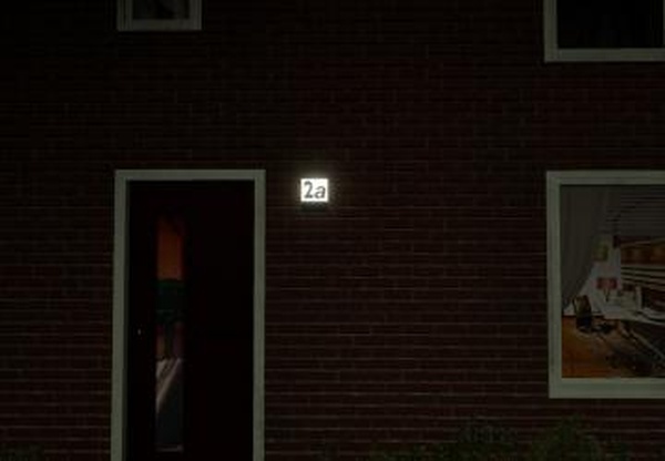 Illuminated House Numbers (Prefab*)версия 1.0.0.0 для Farming Simulator 2022