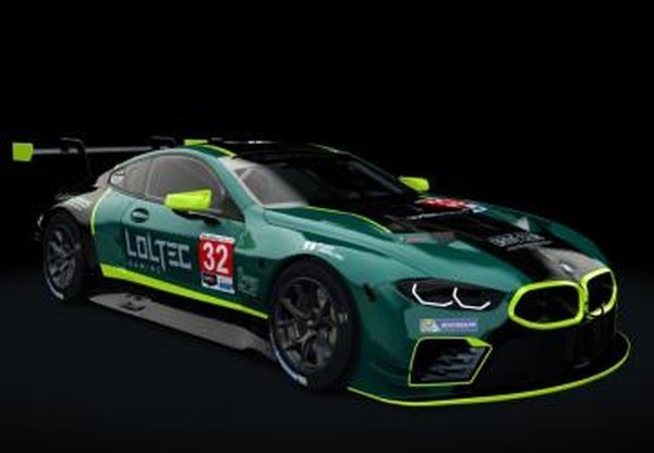 BMW M8 GTE IMSA V2версия - для Assetto Corsa