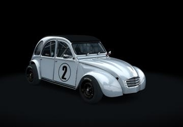 Citroen 2CV Raceверсия 1.2.0 для Assetto Corsa