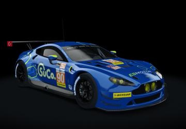 Aston Martin Vantage GTE 2017версия - для Assetto Corsa