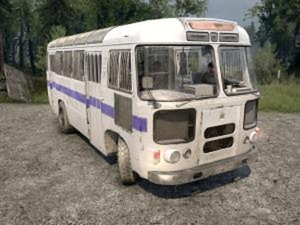 Паз-672 «Полиция»версия 11.01.18 для Spintires: MudRunner (v11.12.17)