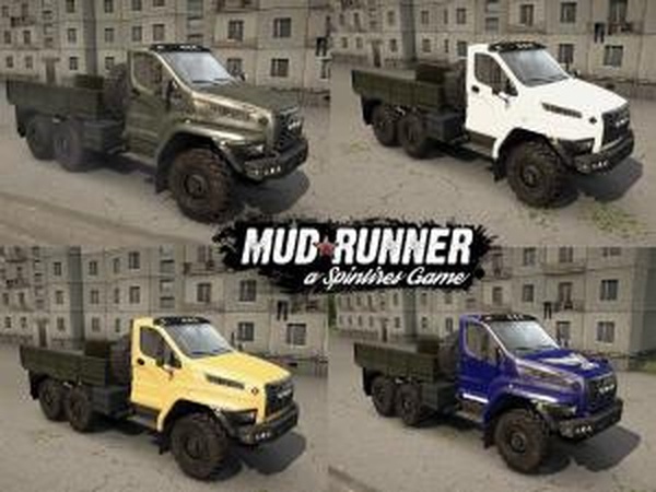 Текстуры кабины для Урал Nextдля Spintires: MudRunner (v11.12.17)