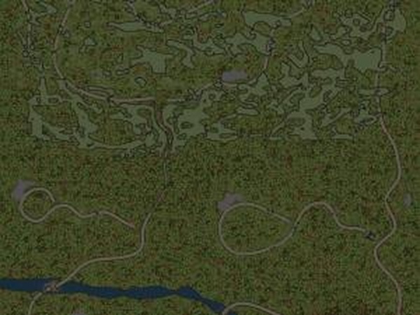 Карта «Swampy Woods 2»версия 1.0 для Spintires: MudRunner (v11.12.17)