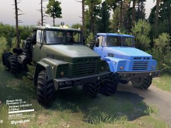 КрАЗ-260версия 1.0 для SpinTires (v03.03.16)