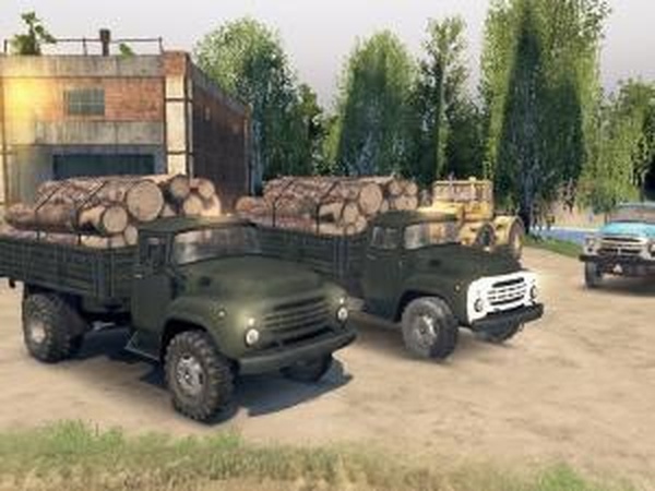 ЗиЛ 130 4х2/4х4версия 1.0 для SpinTires (v03.03.16)
