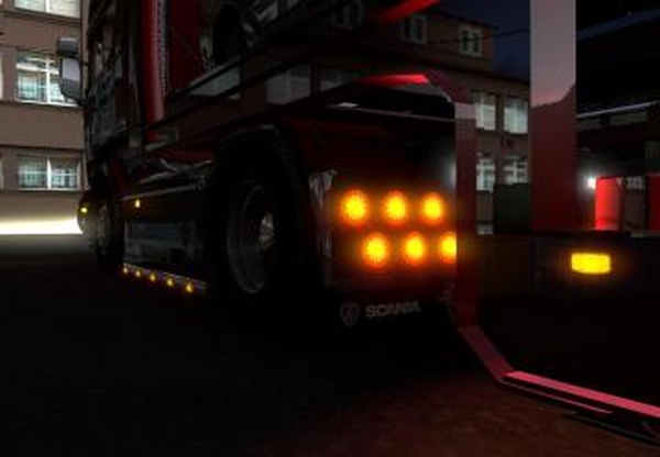 Realistic Flare Packверсия 2.1 для Euro Truck Simulator 2 (v1.35.x, 1.36.x)