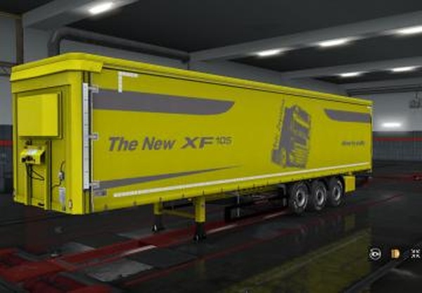 Скин «DAF XF105» для своего прицепа Schwarzmullerv1.0 для Euro Truck Simulator 2 (v1.35.x, 1.36.x)