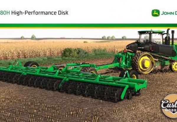 John Deere 2680H High-Performance Diskверсия 1.0.0.0 для Farming Simulator 2019 (v1.5.x)