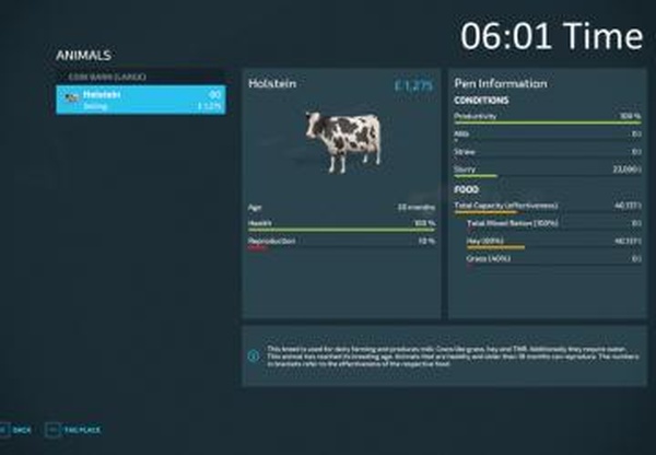 Realistic Milking Timesверсия 1.0.0.0 для Farming Simulator 2022