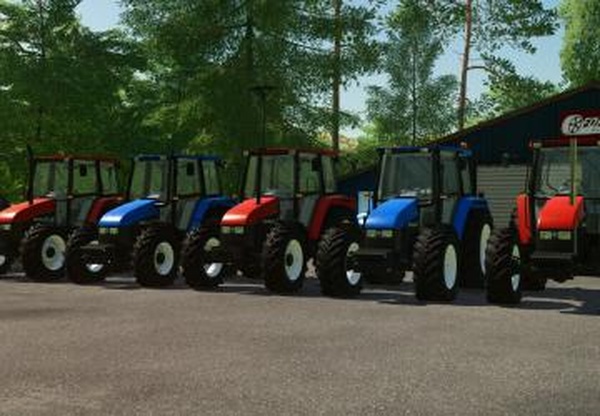 New Holland TL80A / TL100Aверсия 1.1.0.0 для Farming Simulator 2022