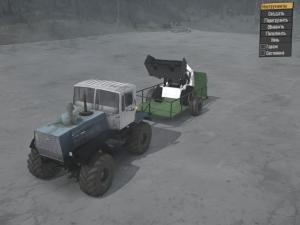 T150 Tractor KAZ 300 UVZ (Prototype)версия 29.11.17 для Spintires: MudRunner (v11.12.17)