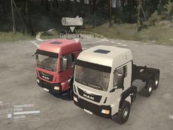 MAN TGS вездеходыверсия 03.01.17 для Spintires: MudRunner (v11.12.17)