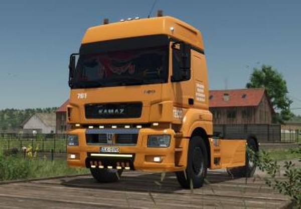 Kamaz 5490 & 65206версия 1.0.0.1 для Farming Simulator 2025