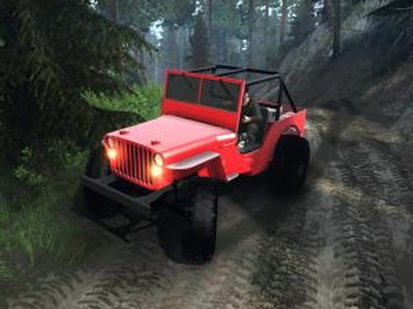 Jeep Willys MB Off Roadверсия 31.12.17 для Spintires: MudRunner (v11.12.17)