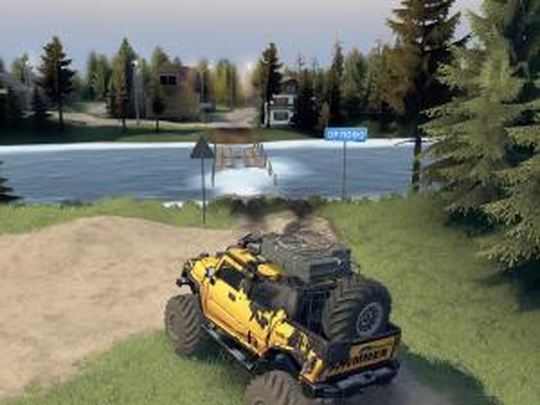 Карта «16RUS» (Село Орлово)версия 1.0 для SpinTires (v03.03.16)