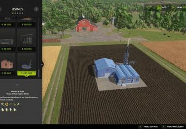 Oil Mill (x4 speed)версия 1.0.0.0 для Farming Simulator 2025