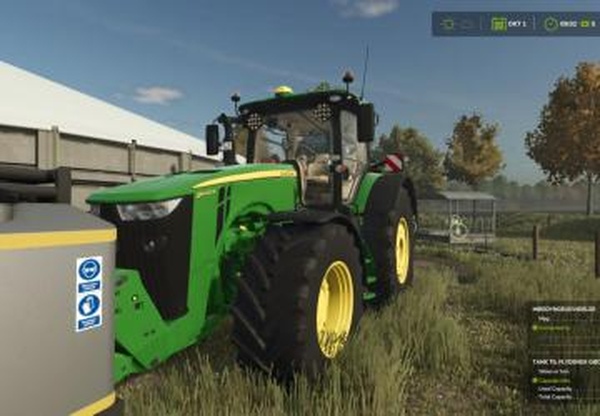 John Deere 8R 2014-2019версия 1.0.0.0 для Farming Simulator 2025
