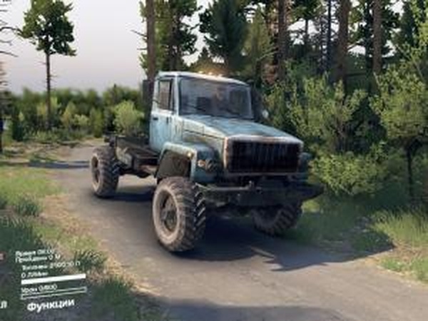 Газ-3308 «Садко» (дизель)версия 20.03.16 для SpinTires (v03.03.16)