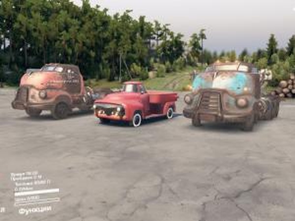 Corvega COE truck’sверсия 19.03.16 для SpinTires (v03.03.16)