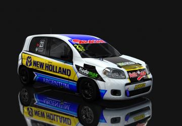 Fiat Uno Novoверсия 1.25.0 для Assetto Corsa