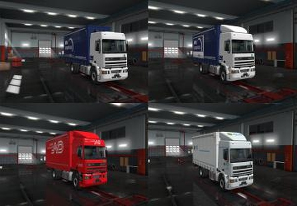 Скины для DAF 95 ATi BDFверсия 1.0 для Euro Truck Simulator 2 (v1.35.x, 1.36.x)