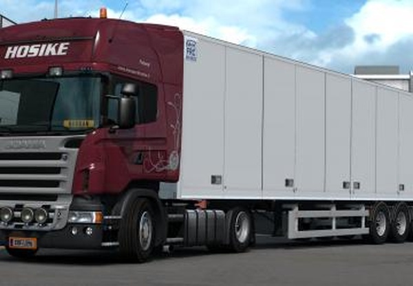 Скин HOSIKE для Scania by RJL.версия 1.0 для Euro Truck Simulator 2 (v1.35.x)