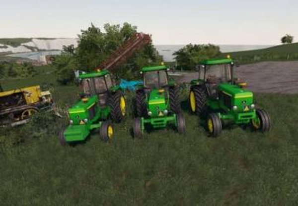 John Deere 3x50 2WDверсия 1.0.0.0 для Farming Simulator 2019