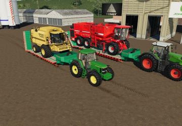 Aguas Tenias Gondola Trailerверсия 1.0.0.0 для Farming Simulator 2019 (v1.5.x)
