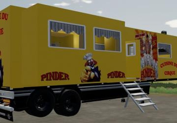 Pinder Circus Kitchen Trailerверсия 1.0.0.0 для Farming Simulator 2022