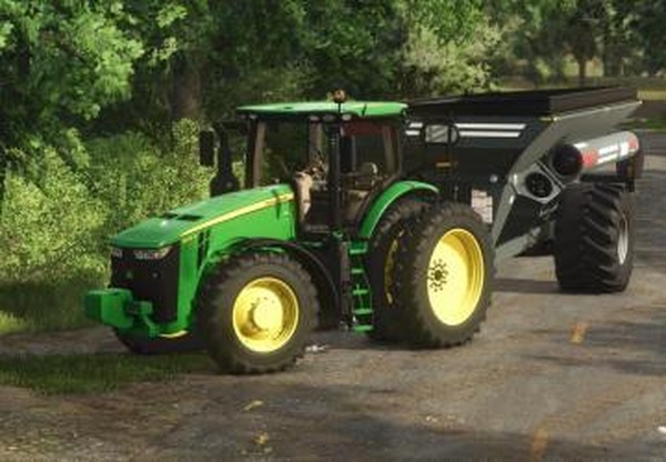 John Deere 8R (2016-2018) US Seriesверсия 1.0.0.0 для Farming Simulator 2025