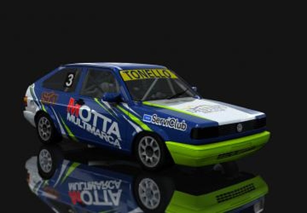 Volkswagen gol g1 RPMверсия 1.25.0 для Assetto Corsa