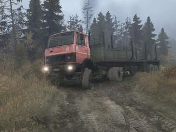 МАЗ-5337/5434версия 28.12.17 для Spintires: MudRunner (v11.12.17)