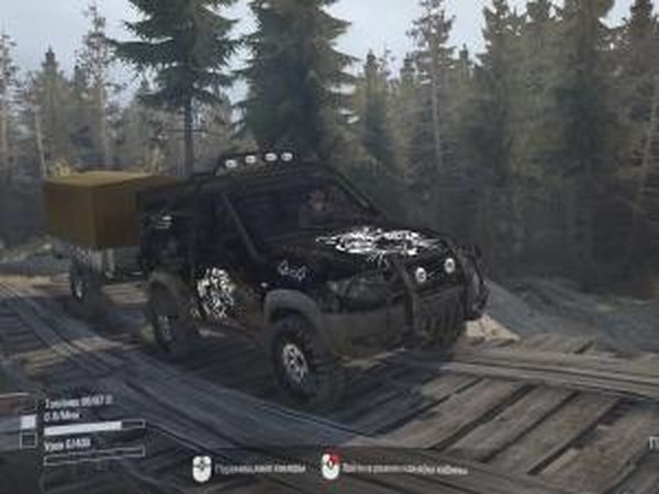 Уаз-3163 Patriotверсия 27.12.17 для Spintires: MudRunner (v11.12.17)