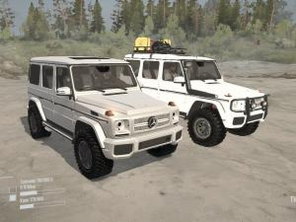 Mercedes-Benz G65 4x4 Rebornверсия 1 для Spintires: MudRunner (v11.12.17)