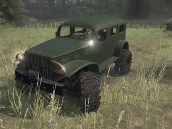Dodge WC53 Carryall 4x4 1943версия 28.12.17 для Spintires: MudRunner (v11.12.17)