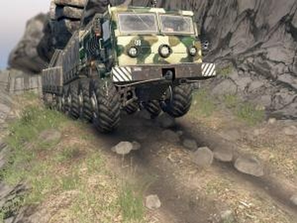 Карта «Waterfall»версия 1.0 для SpinTires (v03.03.16)