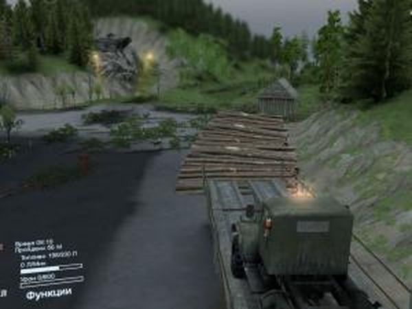 Карта «Скалистый антураж»версия 1.0 для SpinTires (v03.03.16)