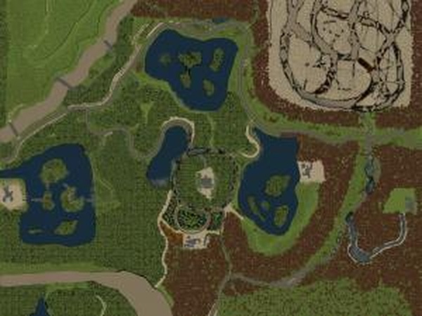 Карта «Bax 5 RMK»версия 1.1 для SpinTires (v03.03.16)