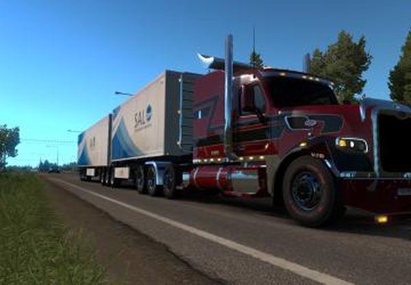 American Truck Packверсия 1.0 для Euro Truck Simulator 2 (v1.35.x, 1.36.x)