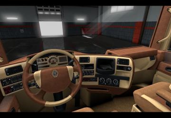 Интерьер для Renault Magnumверсия 1.0 для Euro Truck Simulator 2 (v1.35.x)