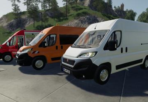Fiat Ducato 2014версия 0.8 для Farming Simulator 2019 (v1.5.x)