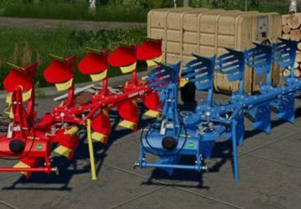 5-Schar Wendepflug Packверсия 1.0.0.0 для Farming Simulator 2019