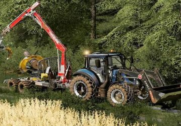 Stepa trailer with Clampверсия 1.0.0.0 для Farming Simulator 2019 (v1.5.x)