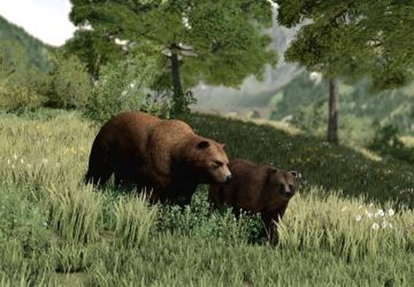 Decorative Placeable Grizzly Bears Packверсия 1.0.0.0 для Farming Simulator 2022
