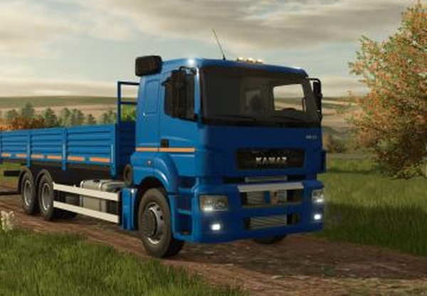 КамАЗ-65207 бортовойверсия 1.0.0.0 для Farming Simulator 2025 (v1.7.x)