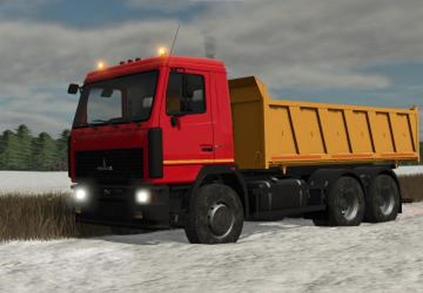 МАЗ-6501B9 зерновозверсия 1.0.0.0 для Farming Simulator 2025 (v1.7.x)