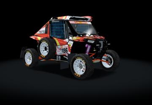 Polaris RZR 1000 XP TURBO Dakar T3версия 1.0 для Assetto Corsa